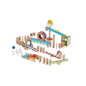 Create the best track with our Domino Run Building Set!