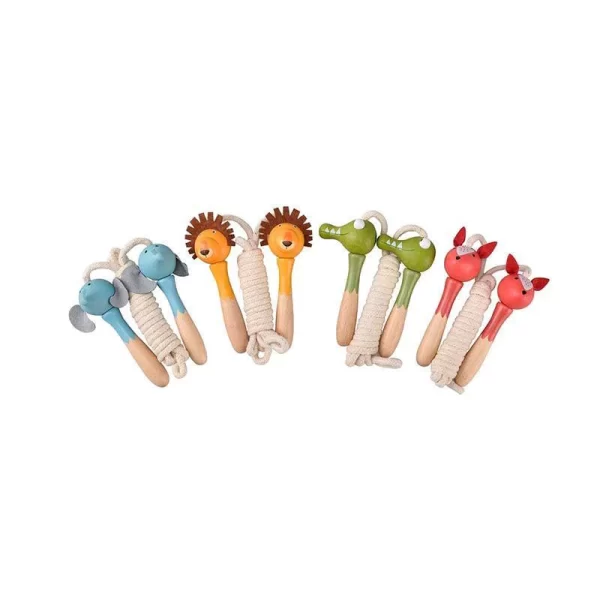 Get exercising with the Jungle Animal Skipping Rope!